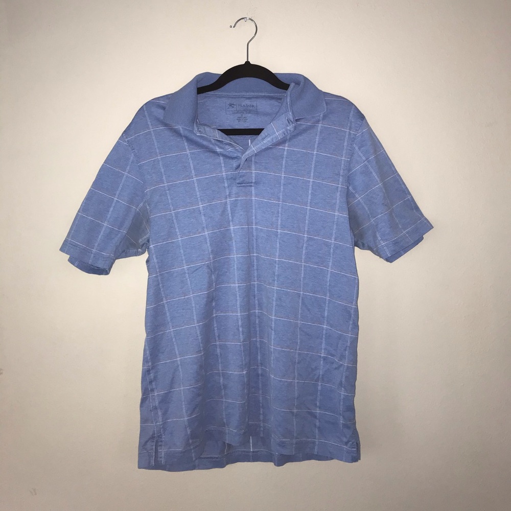 Blue striped polo - Picture 1 of 3
